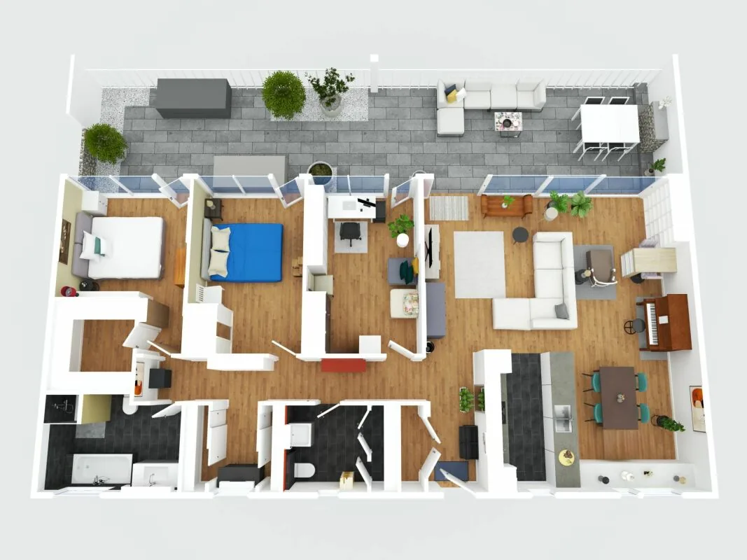Grosszügige 4.5 Zimmer Attika-Wohnung in Bülach, Bild 21